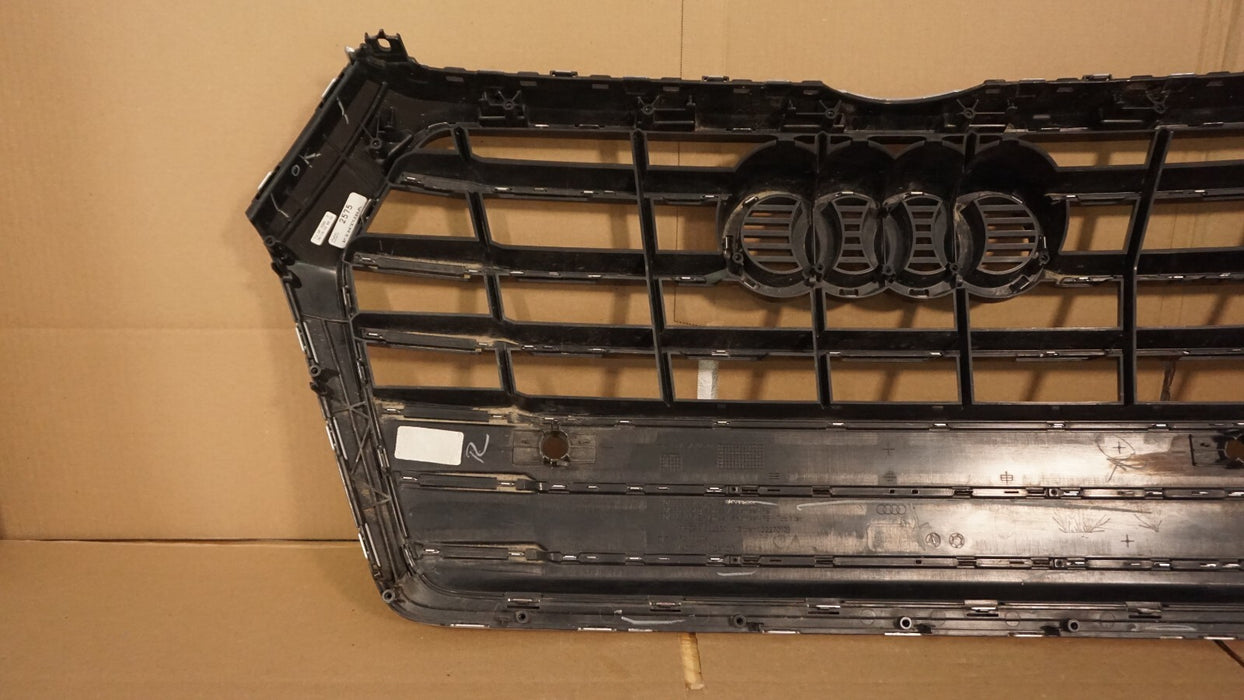 2018-2020 AUDI Q5 S-LINE FRONT BUMPER RADIATOR GRILLE GRILL 80A853651C OEM