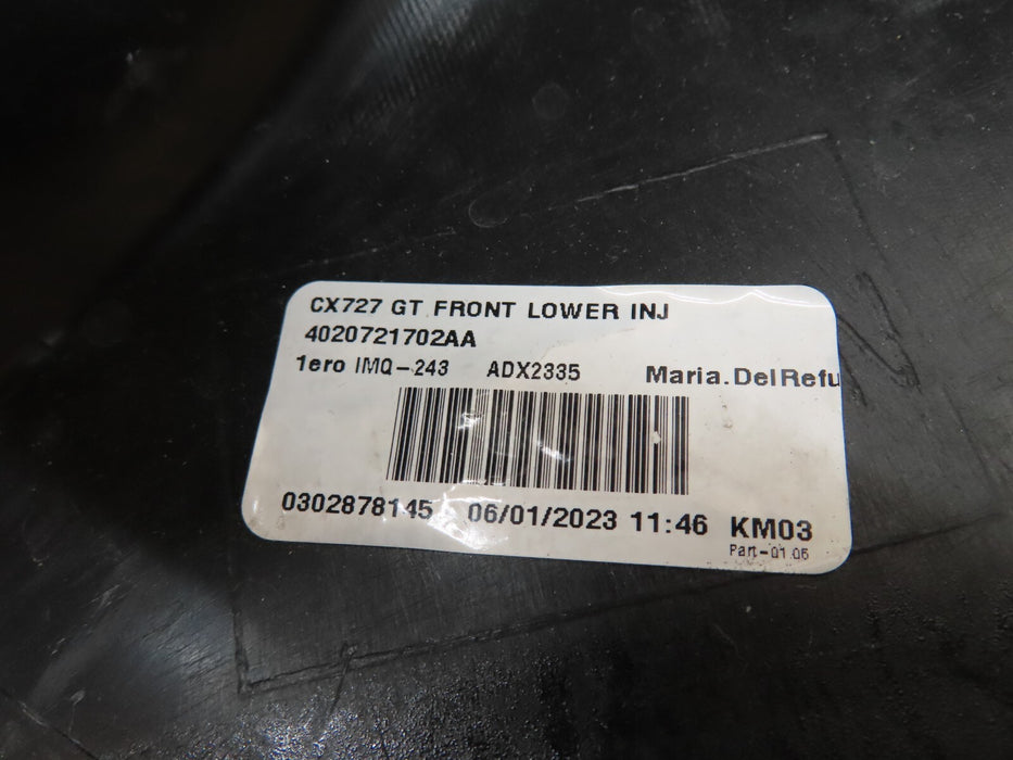 2021-2023 FORD MUSTANG MACH-E GT FRONT LOWER BUMPER VALANCE OEM LK9B-8475-AC