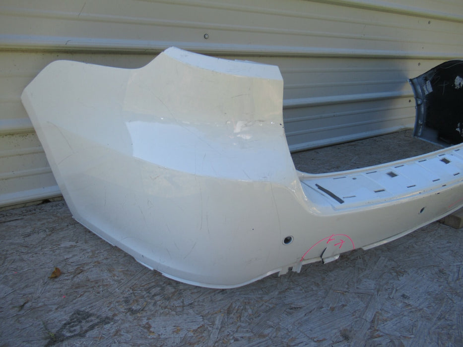 2014-2019 DODGE DURANGO REAR BUMPER COVER PANEL PLASTIC WHITE 1XV05TRMAA OEM