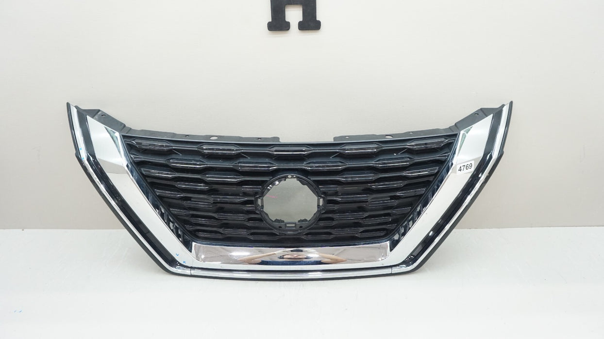 2021-2023 NISSAN ROGUE FRONT UPPER RADIATOR GRILLE 62310 6RA0A OEM 21 22 23