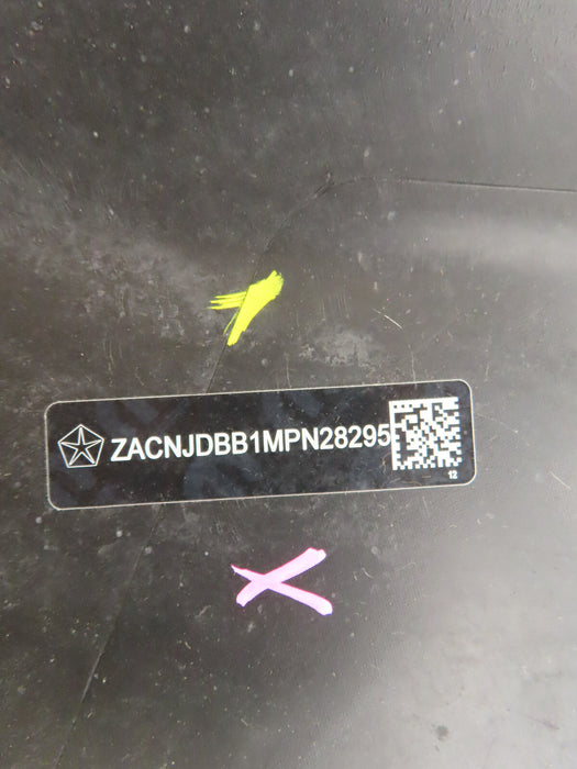 2015-2018 JEEP RENEGADE REAR BUMPER COVER OEM 735585023