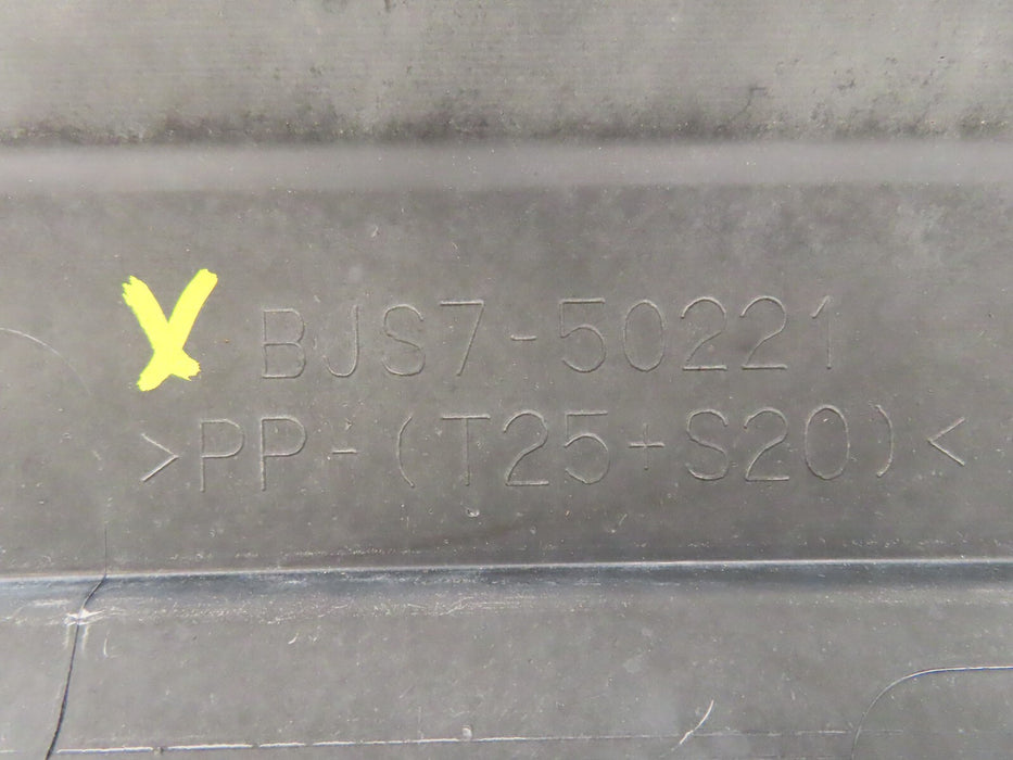 2014-2016 MAZDA 3 I GRAND TOURING SEDAN REAR BUMPER COVER PANEL OEM BJS7-50221