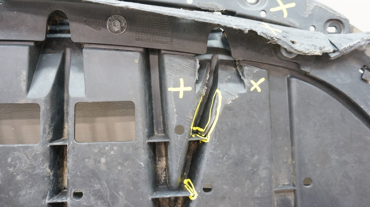 2014-2017 JAGUAR F-TYPE UNDERTRAY COVER MOLDING OEM T2R4158 *DAMAGED*