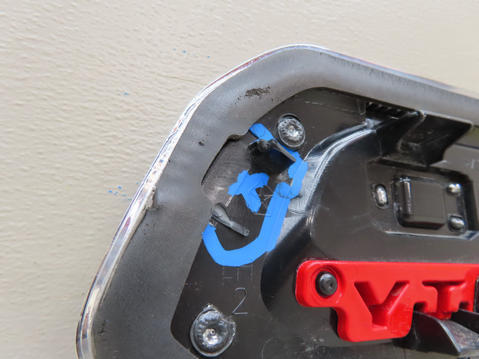 2019-2024 DODGE RAM 2500 HEAVY DUTY FRONT LEFT DRIVER HOOD EMBLEM OEM