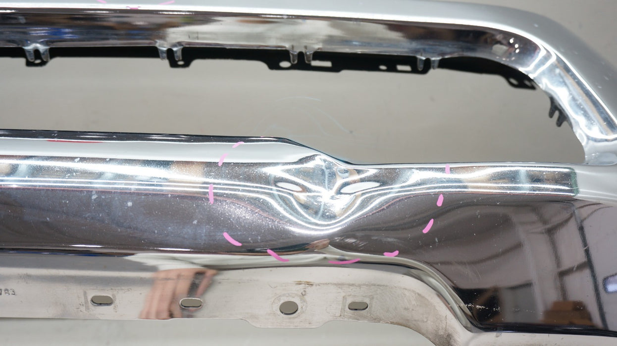 2019-2024 DODGE RAM 2500 3500 FRONT METAL CHROME BUMPER COVER OEM