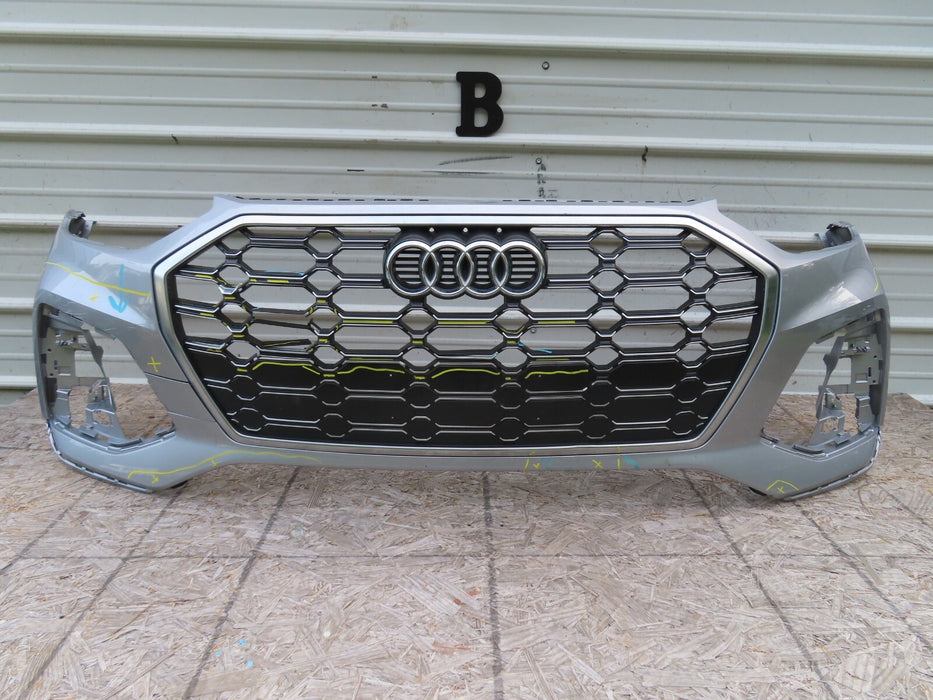 2021-2022 AUDI Q5 SUV FRONT BUMPER COVER W/ GRILLE GRILL EMBLEM OEM 80A807437P