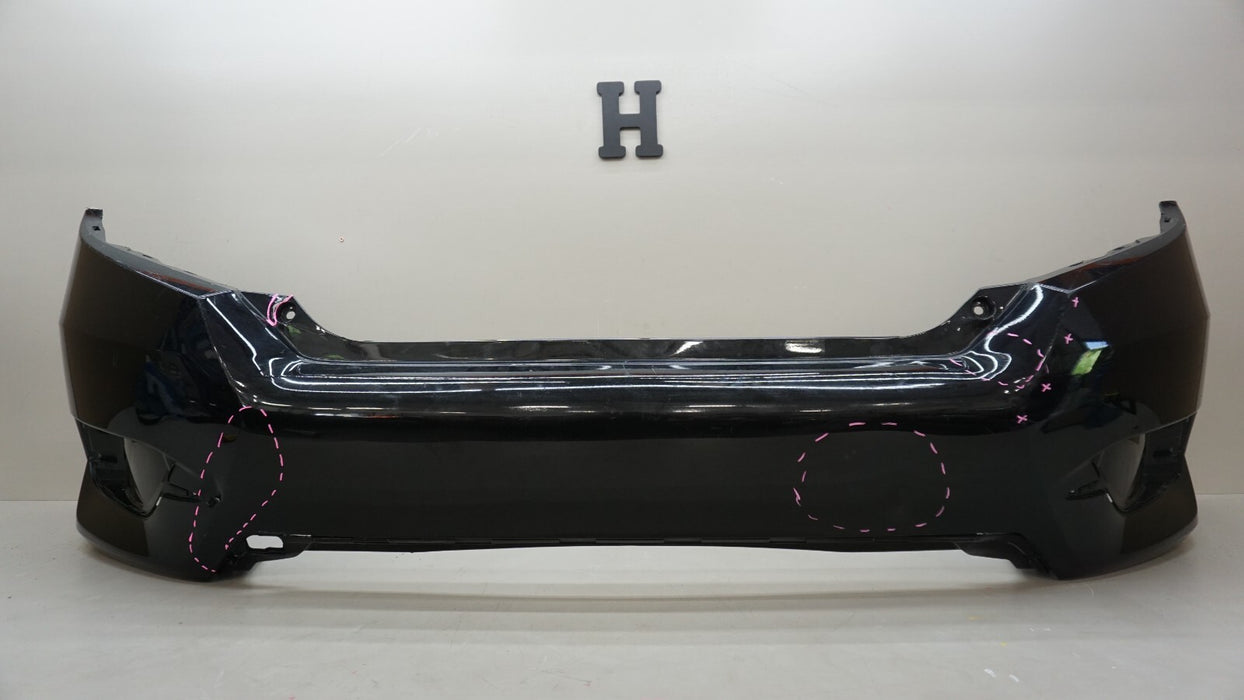 2016-2018 HONDA CIVIC EX LX TOURING SEDAN REAR BUMPER COVER OEM 71501-TBA-A010