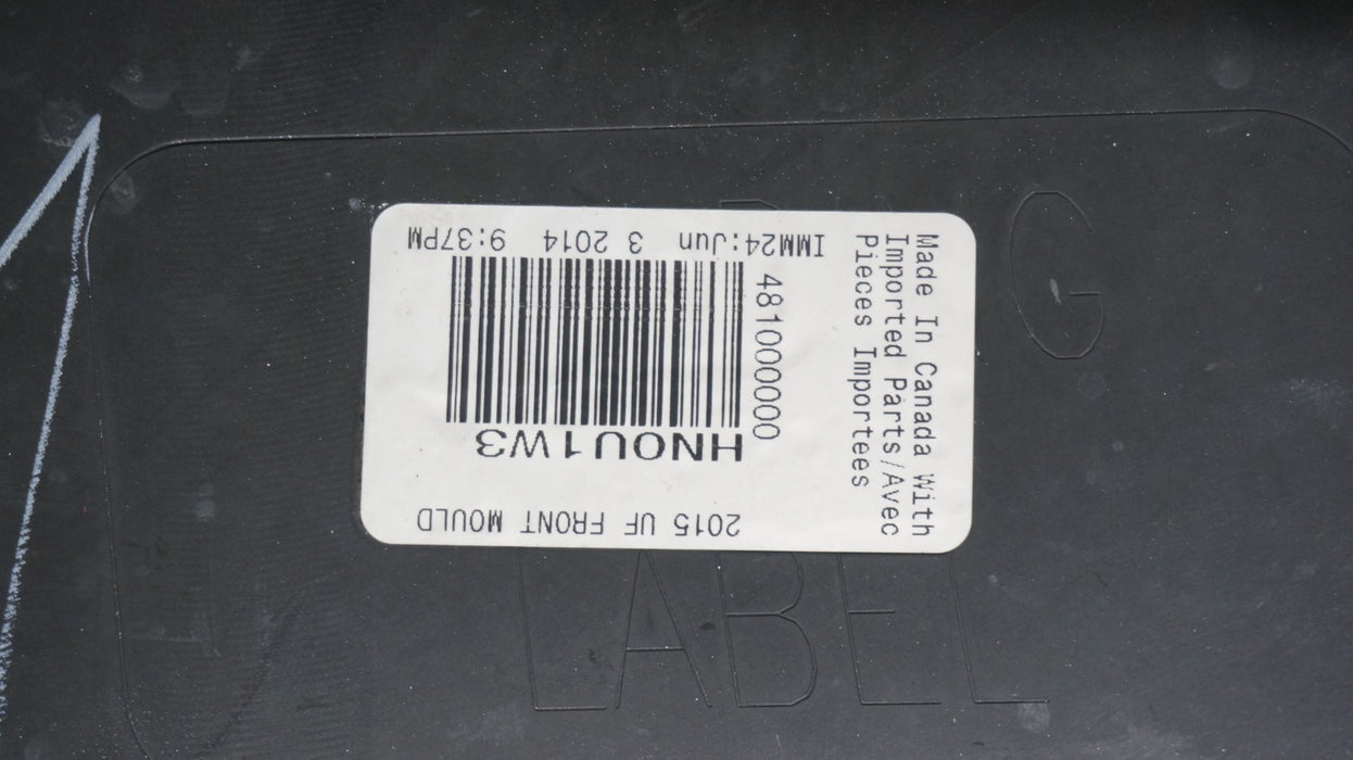 2015-2017 CHRYSLER 200 FRONT BUMPER COVER PANEL OEM