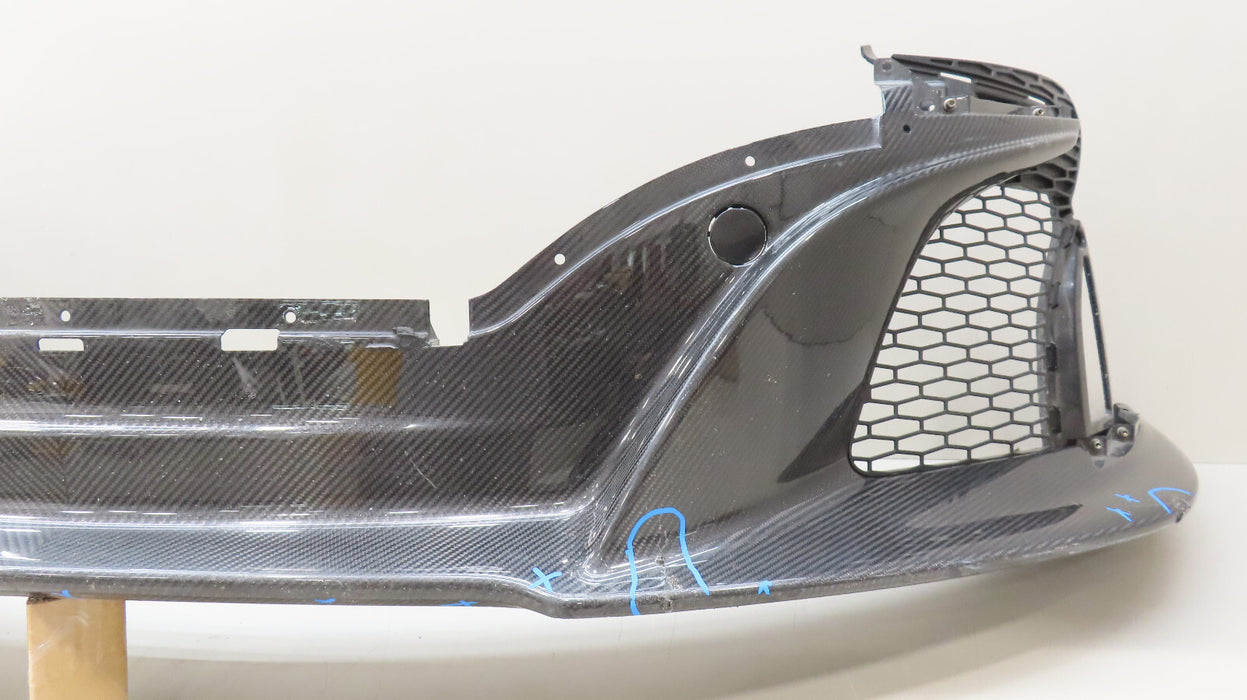 MCLAREN 650S FRONT LOWER SPOILER SPLITTER BUMPER COVER CARBON FIBER OEM