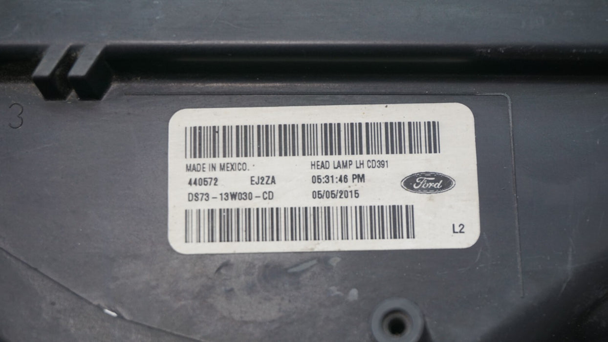 2013-2016 FORD FUSION FRONT LEFT SIDE HALOGEN HEADLIGHT OEM DS73-13W030-CD