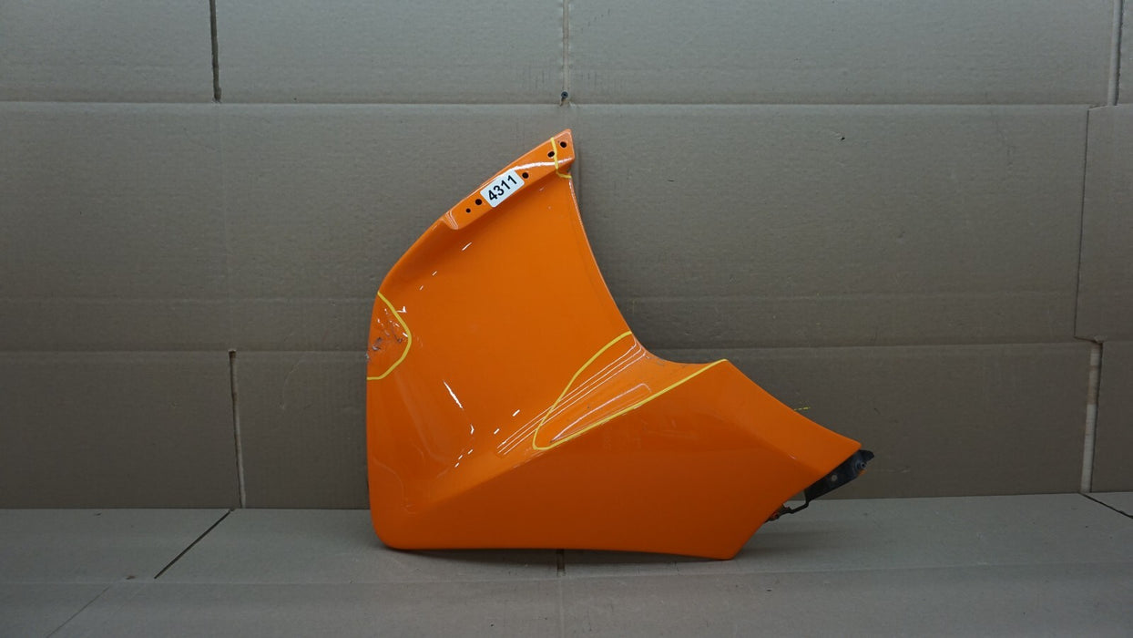 2018-2021 MCLAREN 600LT REAR LEFT CARBON FIBER BUMPER CAP COVER OEM 13AB511RP