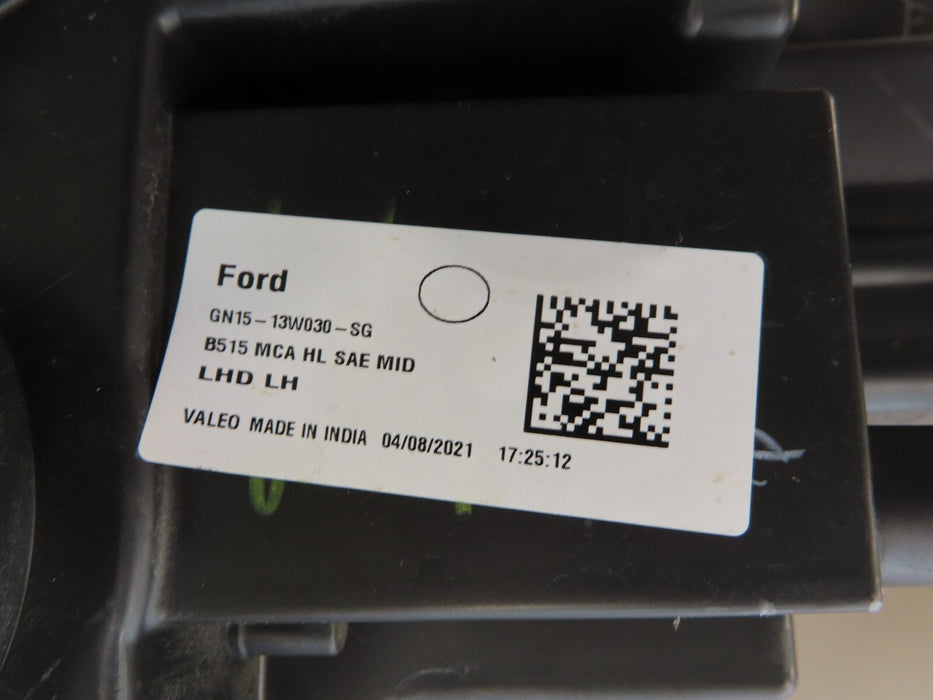 2018-2022 FORD ECOSPORT FRONT LEFT HEADLIGHT LAMP HALOGEN OEM GN15-13W030-SG