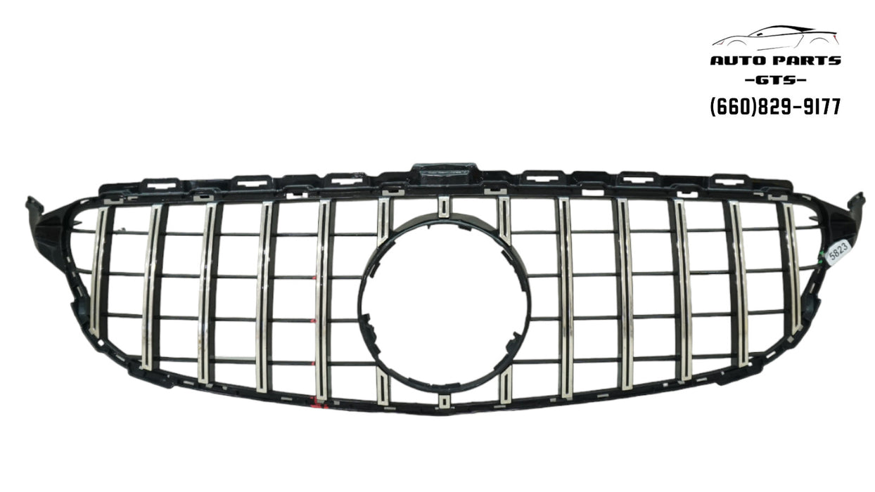 2015-2018 MERCEDES BENZ W205 C CLASS GTR AMG STYLE CENTER GRILL GRILLE OEM