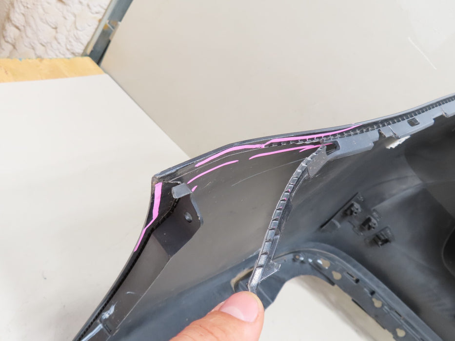 2016-2018 KIA OPTIMA REAR BUMPER COVER PANEL W/ SENSOR HOLE OEM 86611-D5000