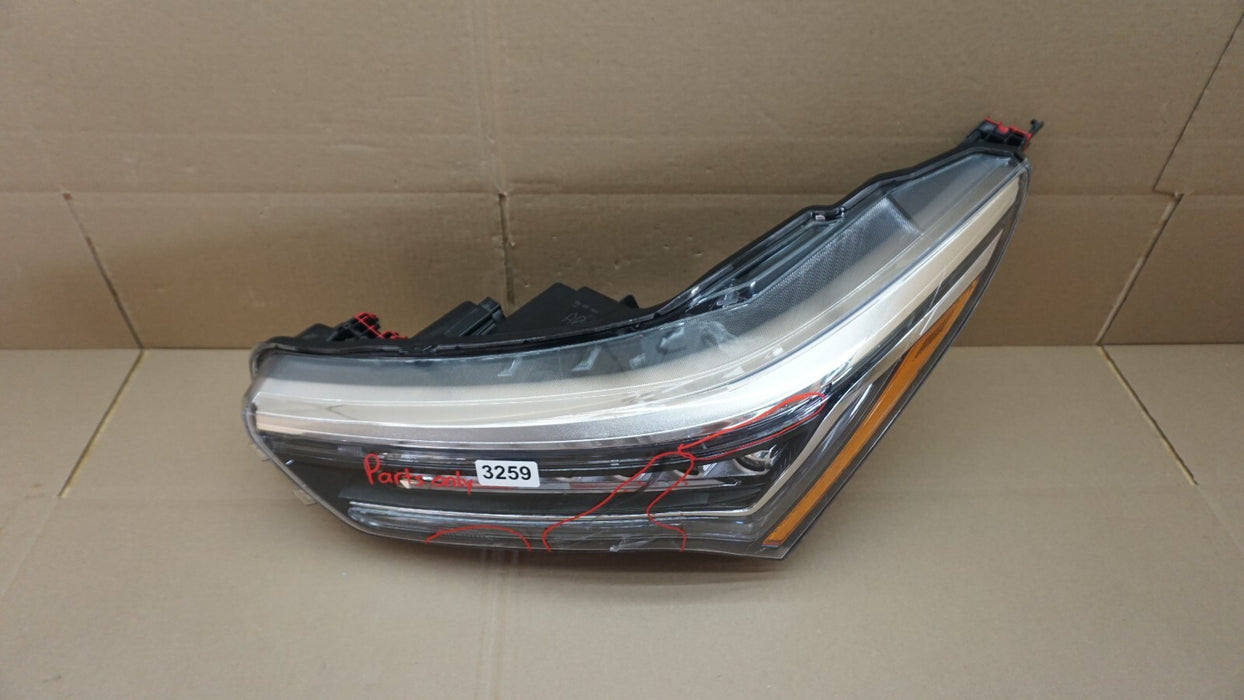 2019-2021 ACURA RDX FRONT LEFT DRIVER SIDE HEADLIGHT HEADLAMP LED PARTS ONLY OEM