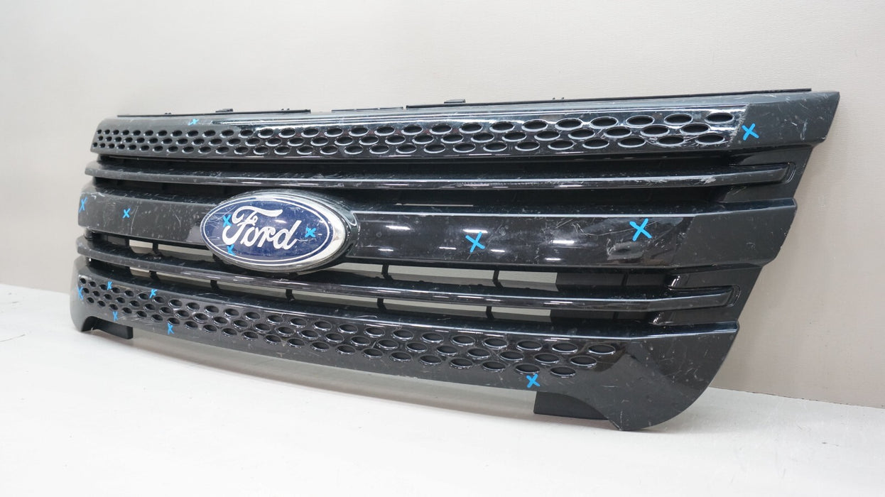 2011-2015 FORD EXPLORER FRONT BUMPER RADIATOR GRILLE OEM BB53-8200