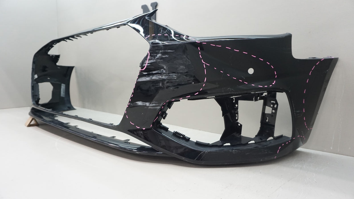 2020-2022 AUDI A4 B9 FRONT BUMPER COVER 8W0807437AH OEM 2021
