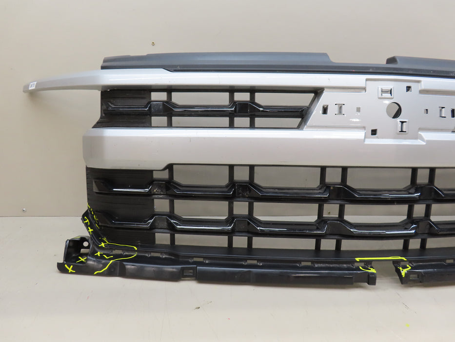 2022 2023 CHEVROLET SILVERADO 1500 LT FRONT RADIATOR GRILLE GRILL OEM 84692661
