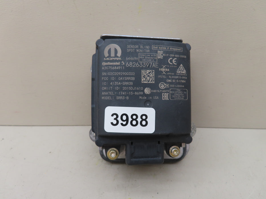 2019-2024 DODGE RAM 1500 REAR LEFT DRIVER TAILIGHT BLIND SPOT DETECTION OEM