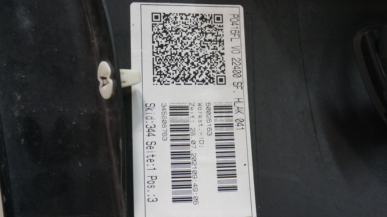 2019-2021 PORSCHE MACAN FRONT COMPLETE BUMPER COVER 95B807221K OEM