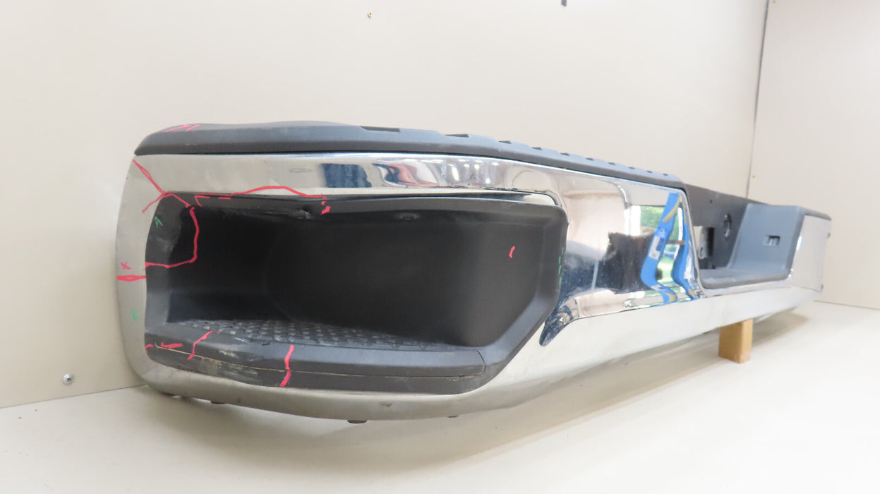2019-2023 GMC SIERRA CHEVROLET SILVERADO 1500 REAR BUMPER METAL OEM
