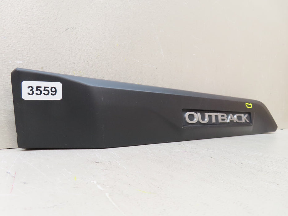 2020-2022 SUBARU OUTBACK REAR LEFT EXTERIOR DOOR LOWER MOLDING COVER TRIM OEM