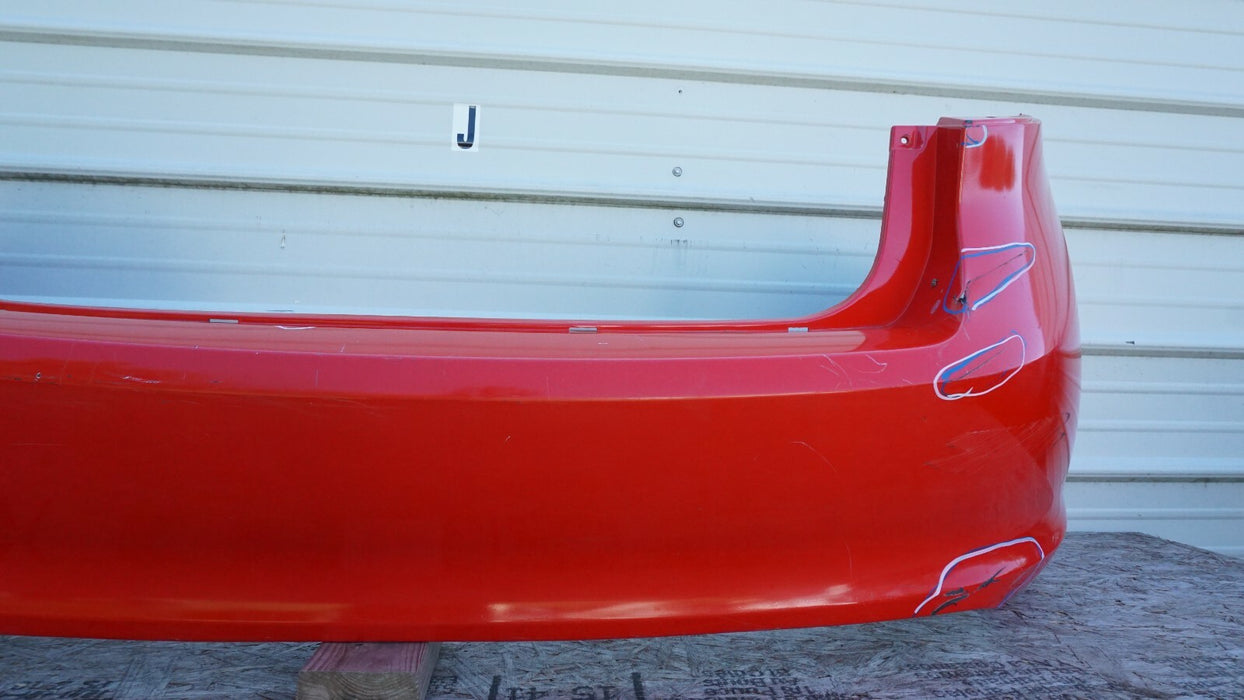 2011-2013 FORD FIESTA SEDAN REAR BUMPER COVER PANEL PLASTIC AFTERMARKET 11 12 13