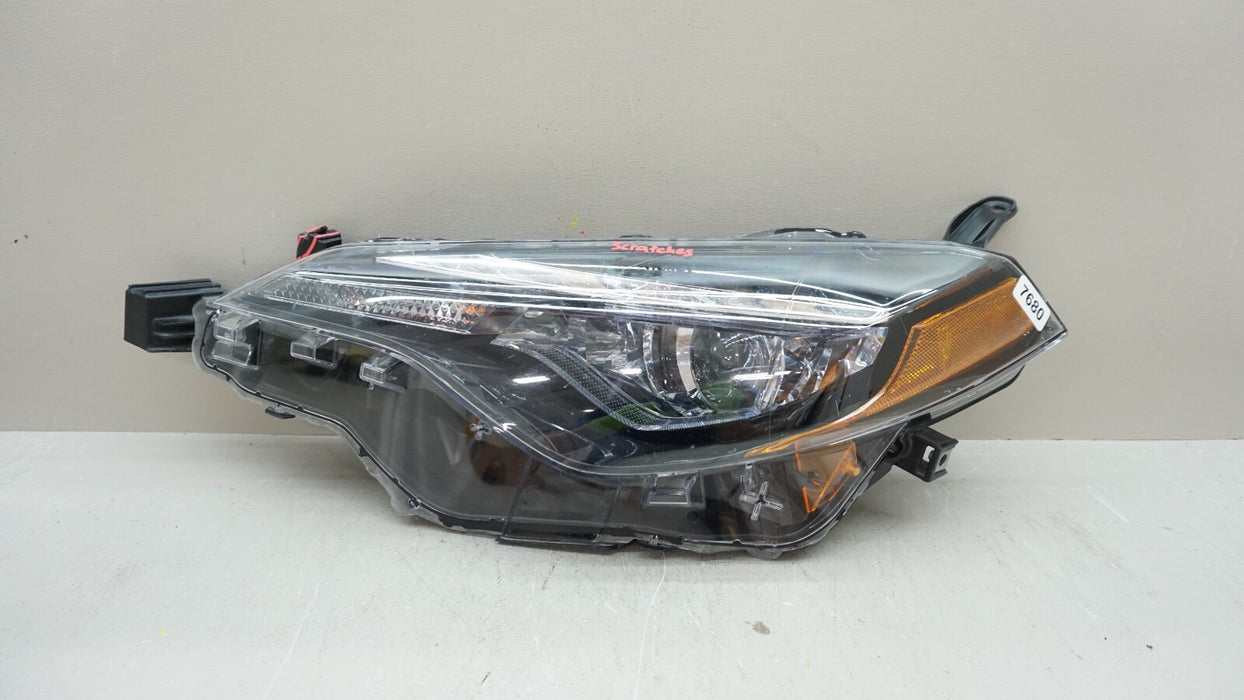 2014-2016 TOYOTA COROLLA FRONT LH LEFT DRIVER SIDE LED HEADLIGHT OEM