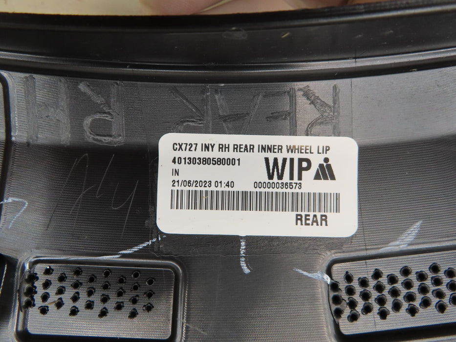 2021-2023 FORD MUSTANG MACH-E REAR RIGHT FLARE ARCH MOLDING OEM LJ8B-R286D02