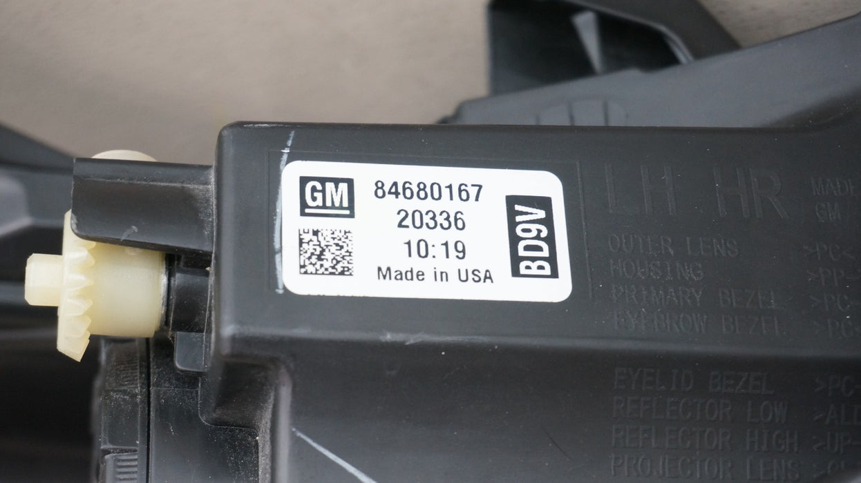 2019-2025 CHEVROLET MALIBU FRONT LEFT DRIVER SIDE HALOGEN HEADLIGHT OEM