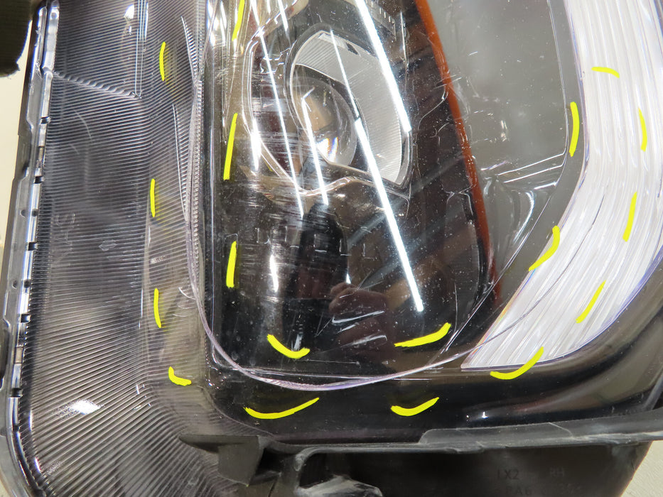 2020-2022 HYUNDAI PALISADE FRONT RIGHT PASSENGER HEADLIGHT FULL LED OEM