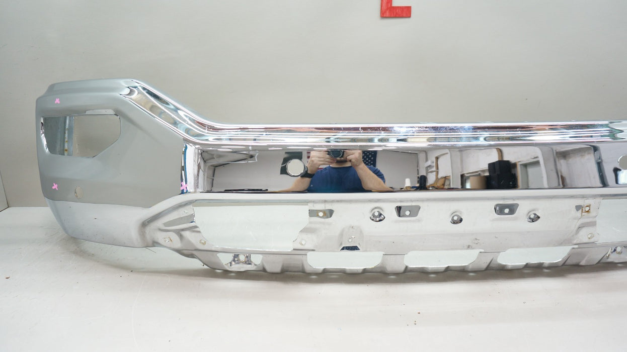 2016-2018 GMC SIERRA 1500 FRONT METAL BUMPER COVER AFTERMARKET CAPA