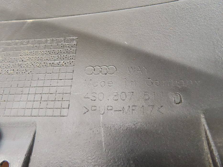 2016-2018 AUDI R8 REAR BUMPER COVER OEM 4S0807511D