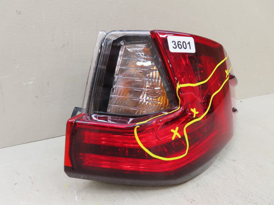 2016-2019 LEXUS RX350 REAR RIGHT PASSENGER SIDE TAIL LIGHT LAMP LED OEM