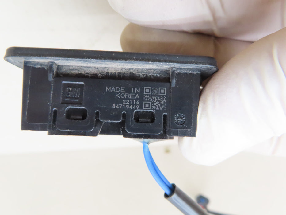 2016-2023 CHEVROLET MALIBU REAR PARK ASSIST CAMERA/REAR TRUNK RELEASE BUTTON OEM