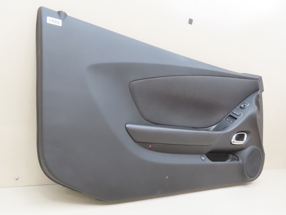 2012-2015 CHEVROLET CAMARO FRONT LEFT DRIVER SIDE INTERIOR DOOR PANEL OEM