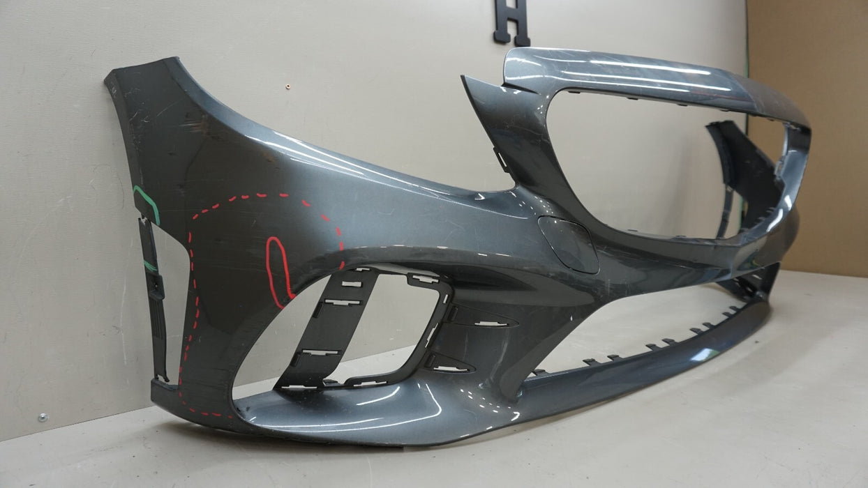 2019-2021 MERCEDES C300 SEDAN W205 AMG FRONT BUMPER COVER PANEL OEM A2058856402