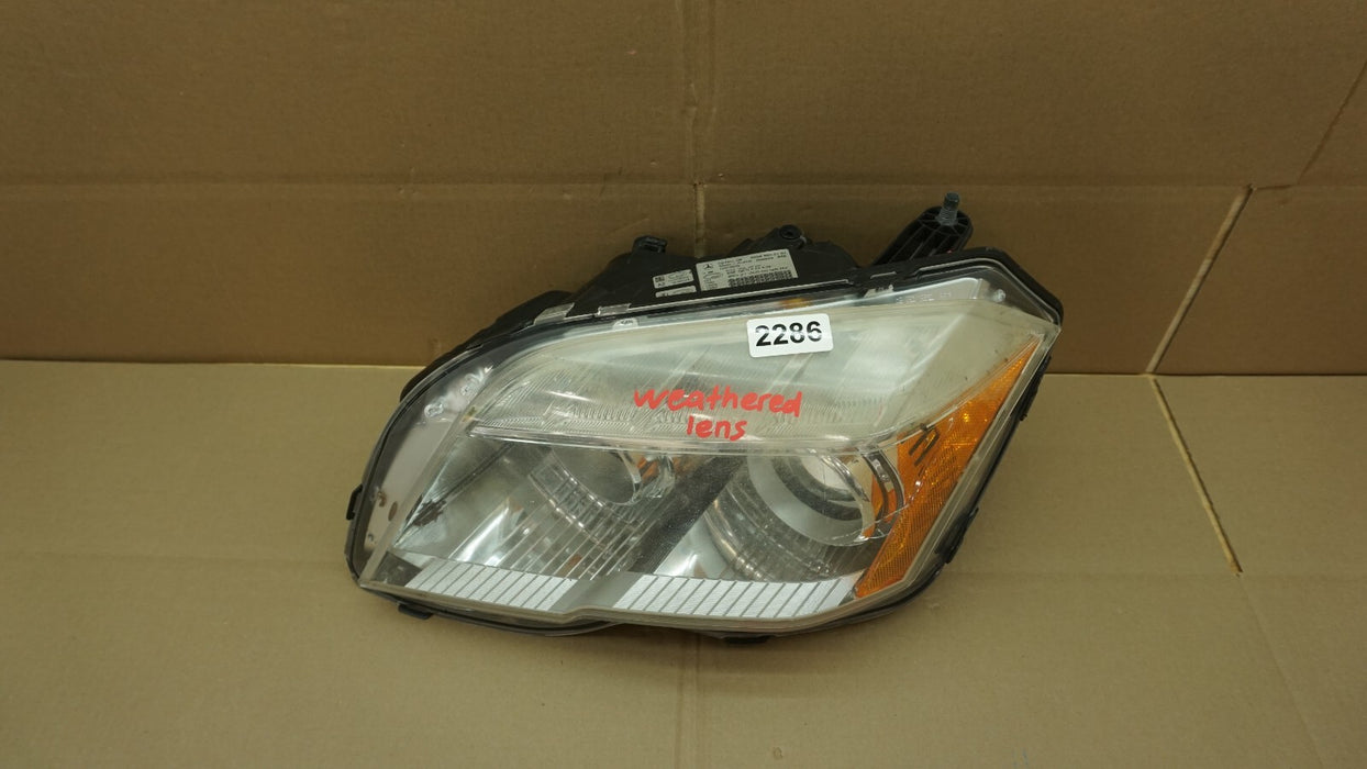 2010-2012 MERCEDES BENZ X204 GLK350 FRONT LEFT DRIVER SIDE HEADLIGHT HALOGEN OEM