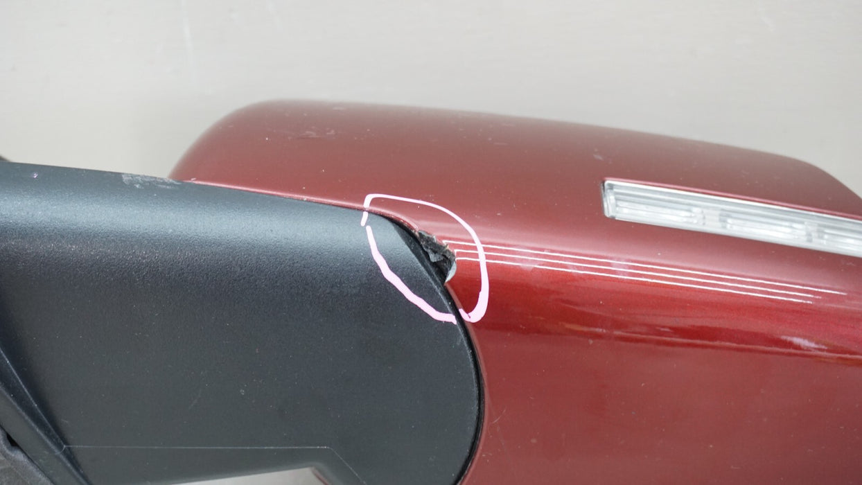 2015-2017 CHEVROLET TRAVERSE LEFT DRIVER EXTERIOR REAR VIEW HEATED MIRROR OEM