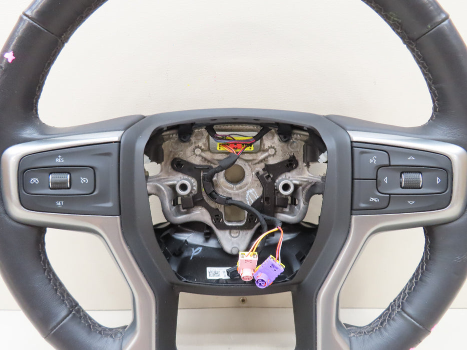 2019-2023 CHEVROLET/GMC SILVERADO TAHOE YUKON SIERRA STEERING WHEEL OEM 86821804