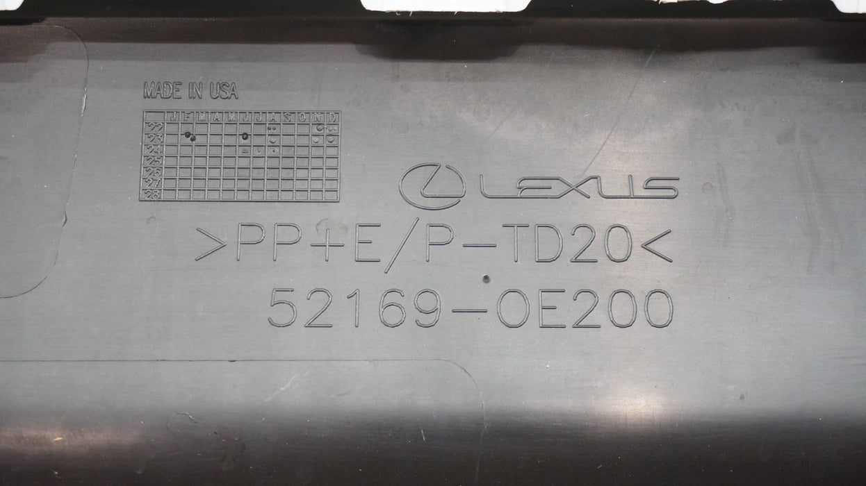 2024-2025 LEXUS TX 350 / TX 550H+ REAR LOWER BUMPER VALANCE OEM 52169-0E200
