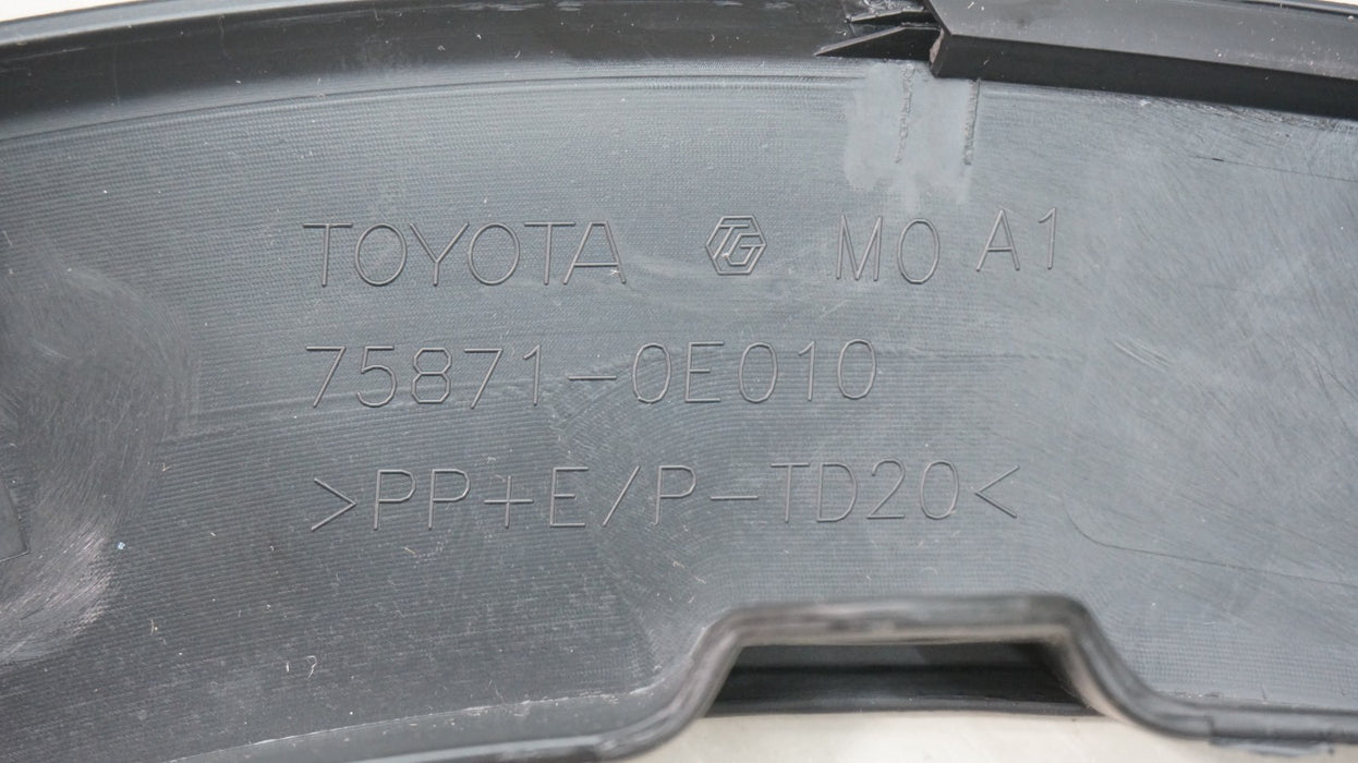 2014-2019 TOYOTA HIGHLANDER FRONT RIGHT FENDER FLARE ARCH OEM 75871-0E010