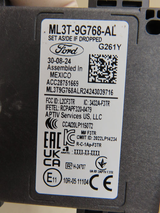 2021-2024 FORD FRONT RADAR CRUISE CONTROL DISTANCE SENSOR OEM