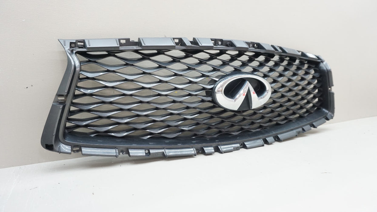 2018-2023 INFINITI Q50 FRONT UPPER RADIATOR GRILLE 62310-6HH0C OEM