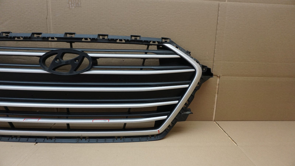 2017-2018 HYUNDAI ELANTRA FRONT UPPER RADIATOR GRILL GRILLE 86350-F3000 OEM