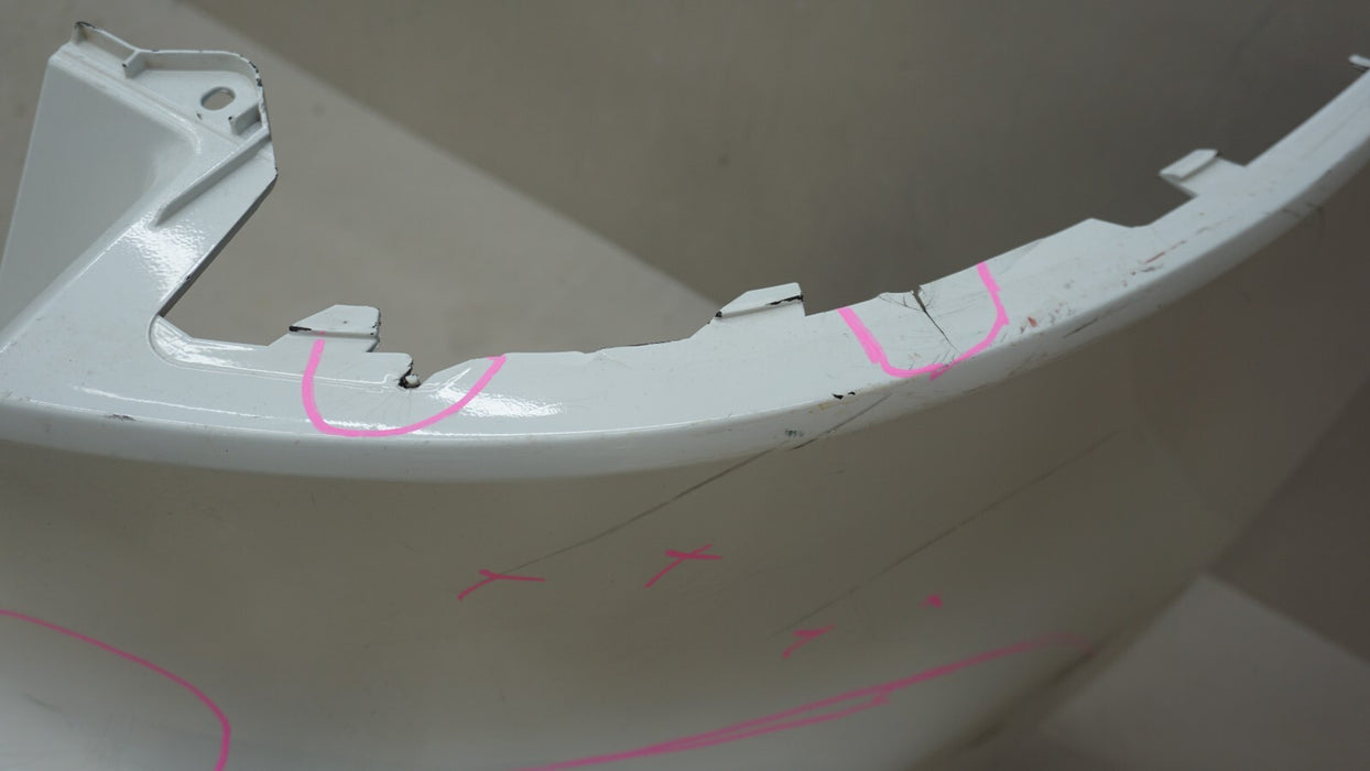 2015-2018 PORSCHE MACAN BASE S TURBO REAR BUMPER COVER PANEL W/ SENSOR HOLE OEM
