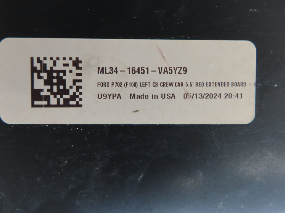 ..2015-2024 FORD F150 F-150 LEFT DRIVER SIDE RUNNING BOARD CREW CAB EXTENDED OEM