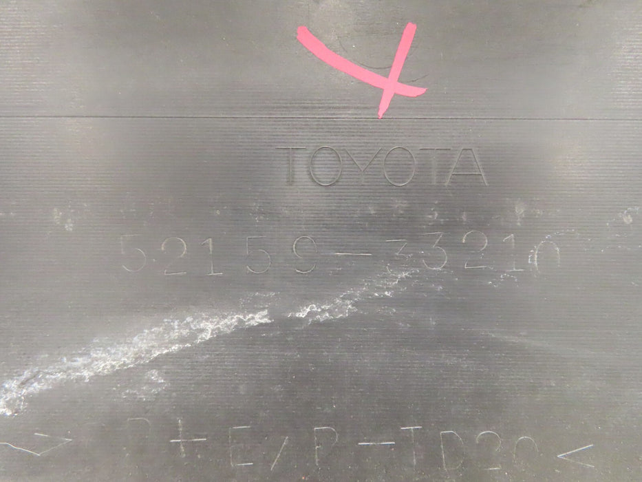 2013-2015 LEXUS ES350 REAR BUMPER COVER P#52159-33210 W/SENSOR HOLES OEM