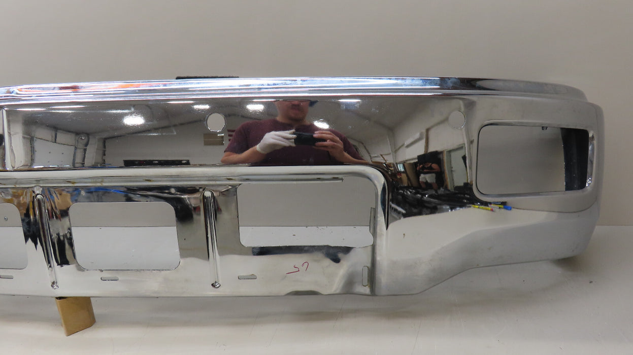 2014 2015 CHEVROLET SILVERADO 1500 FRONT BUMPER METAL OEM