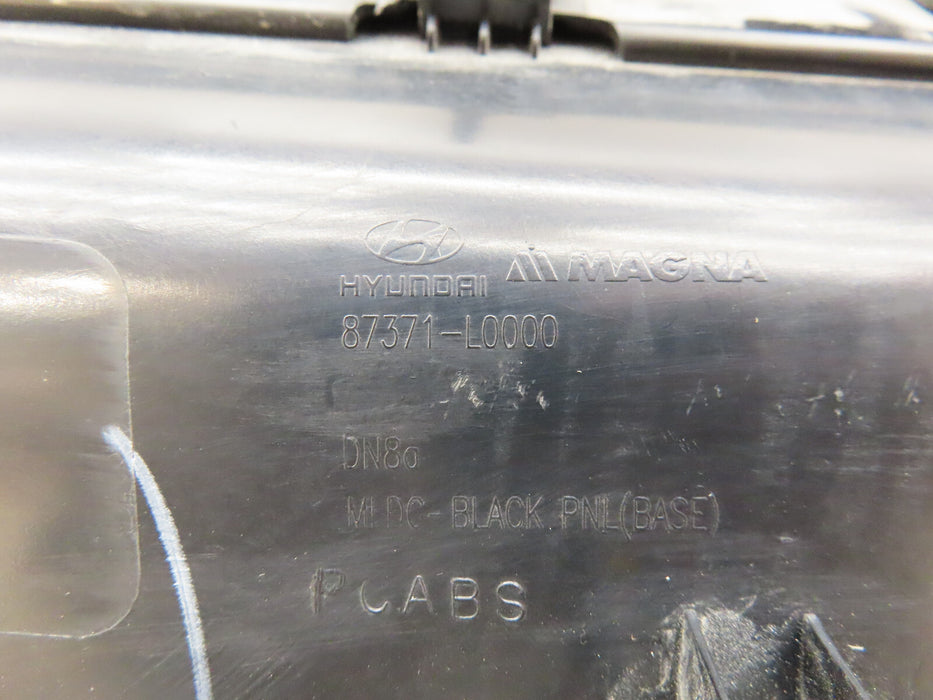 2020-2023 HYUNDAI SONATA REAR DECK LID FINISH PANEL W/CAMERA OEM 87371-L0000
